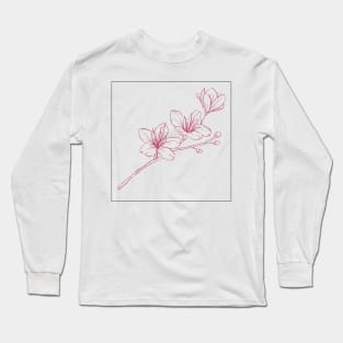 Flower Long Sleeve T-Shirt